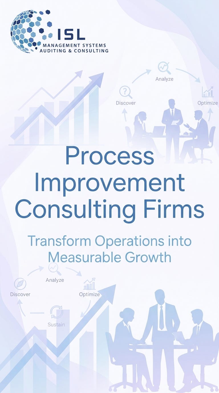 The Firms That Fix What Others Cannot See: Why Process Improvement Consulting Is Reshaping Business…