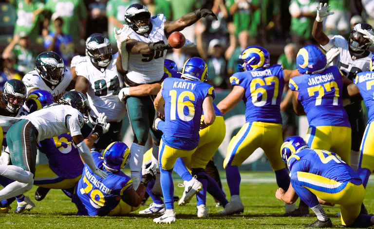 With kicker Joshua Karty playing a significant role in both, the Rams built a significant lead…