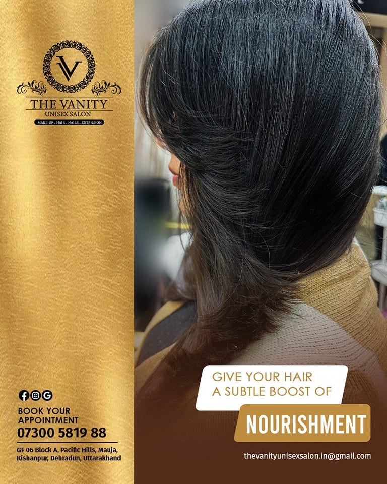 Best Hair Salon in Dehradun — The Vanity Salon The Vanity Unisex