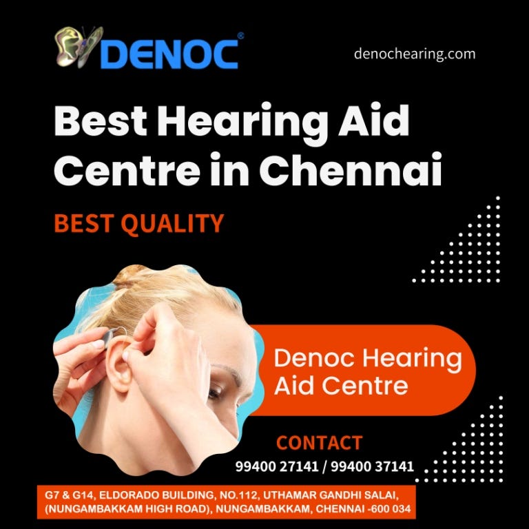 Hearing aid centre in Chennai. One of the premier and latest hearing
