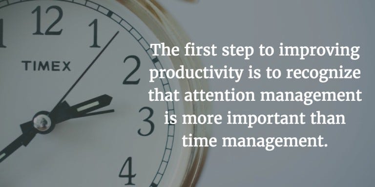 Why Time Management Training Holds You Back 