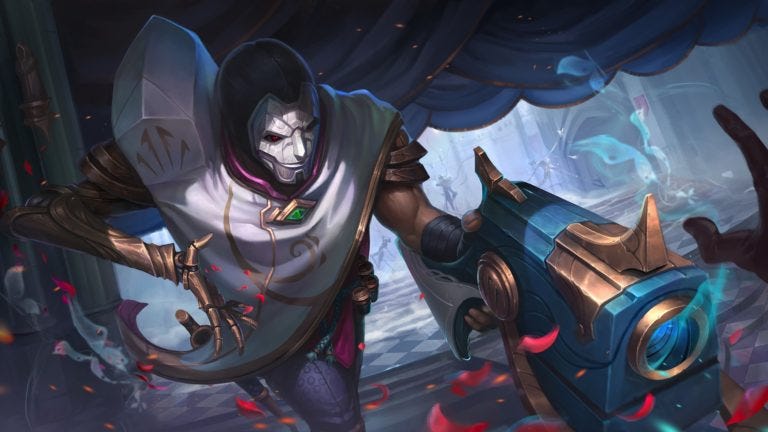 Khac che Jhin bang Jinx