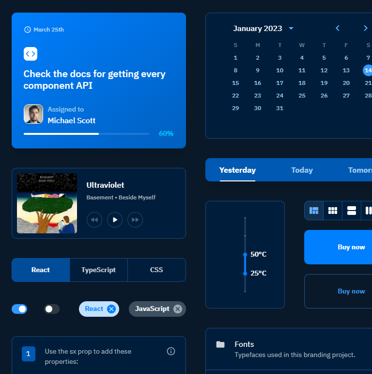 Google Material UI preview as a BackEnd Developer by M Bilal Alpaslan
