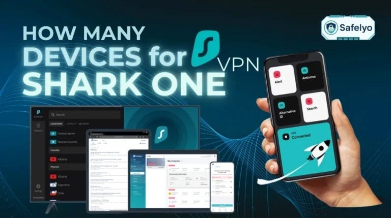 How many devices for Shark One VPN? Full 2025 guide