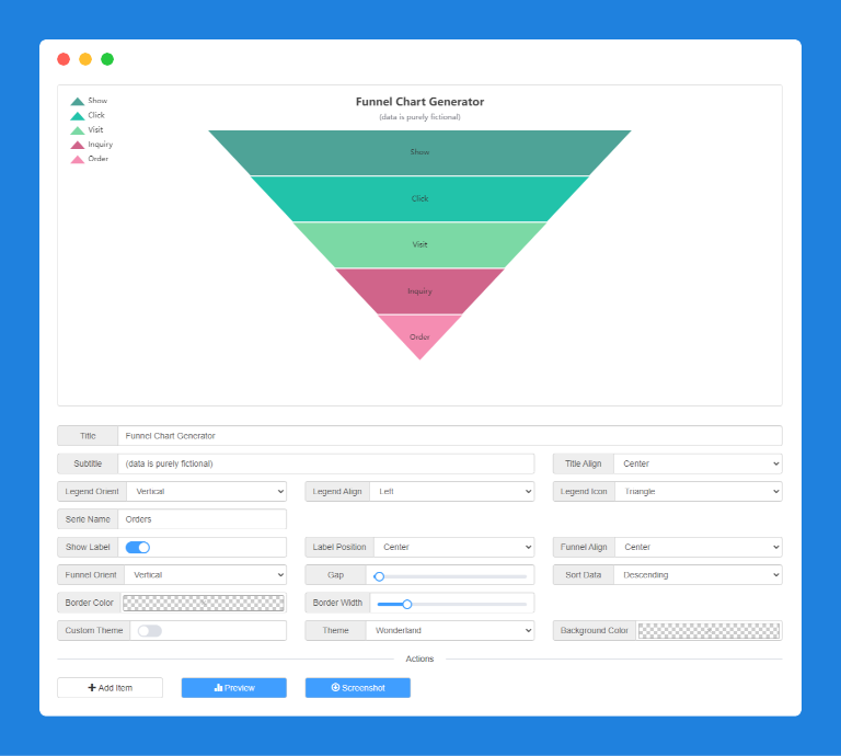 Funnel Chart Generator A.Tools Medium