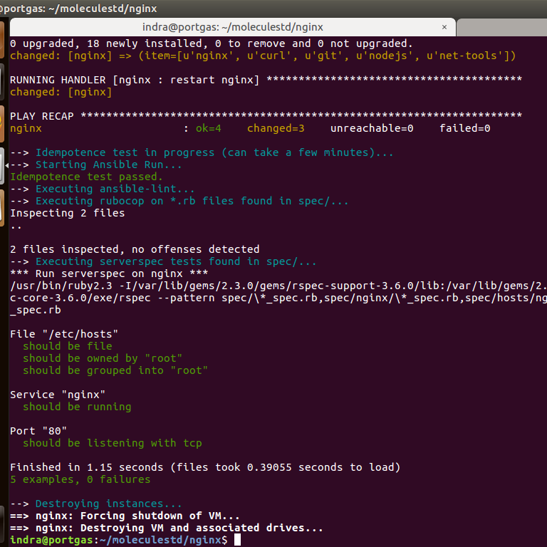 Molecule , testing tool Ansible roles | by Indra Purnomo | Medium
