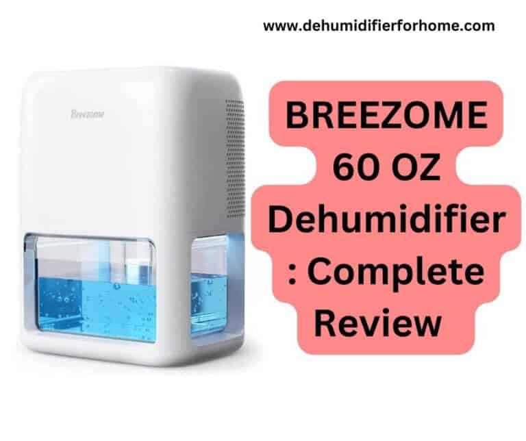 BREEZOME 60 OZ Dehumidifier Complete Review dehumidifier for home