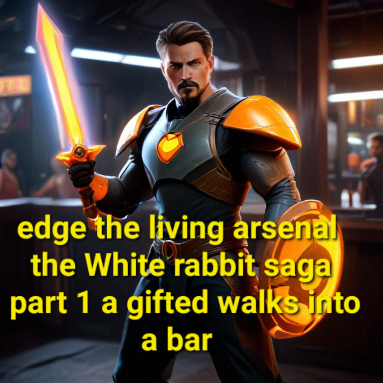 Edge the living arsenal The white rabbit saga | by Scott M Miller | Medium