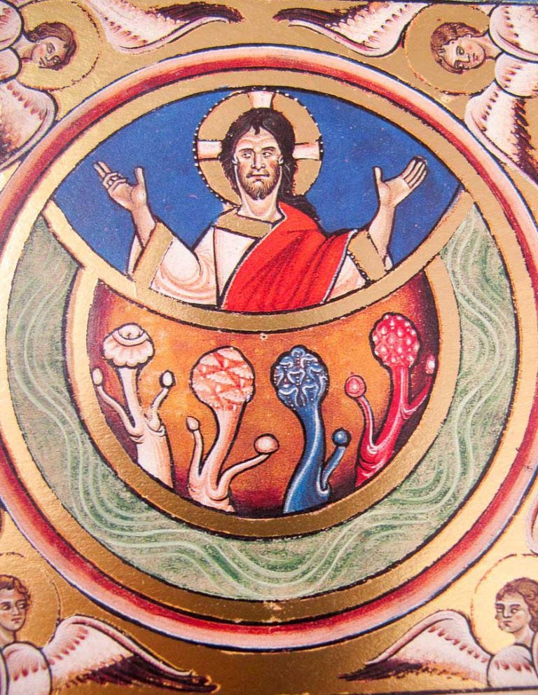 Illustrations of Magic Mushrooms in Early Christian Iconography by