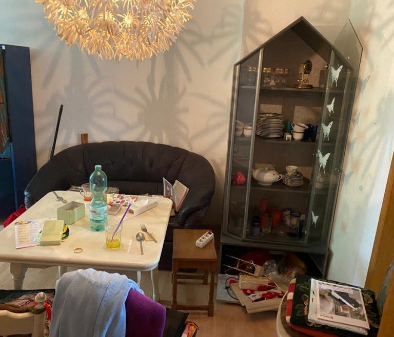 Badezimmer Messi Wohnung