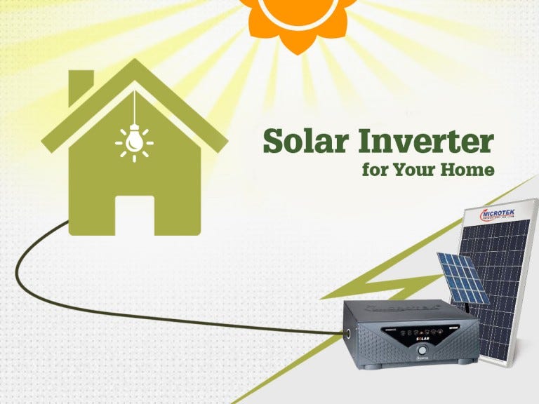 Know How an Off-Grid Solar PV Inverter Works | by Microtek ...