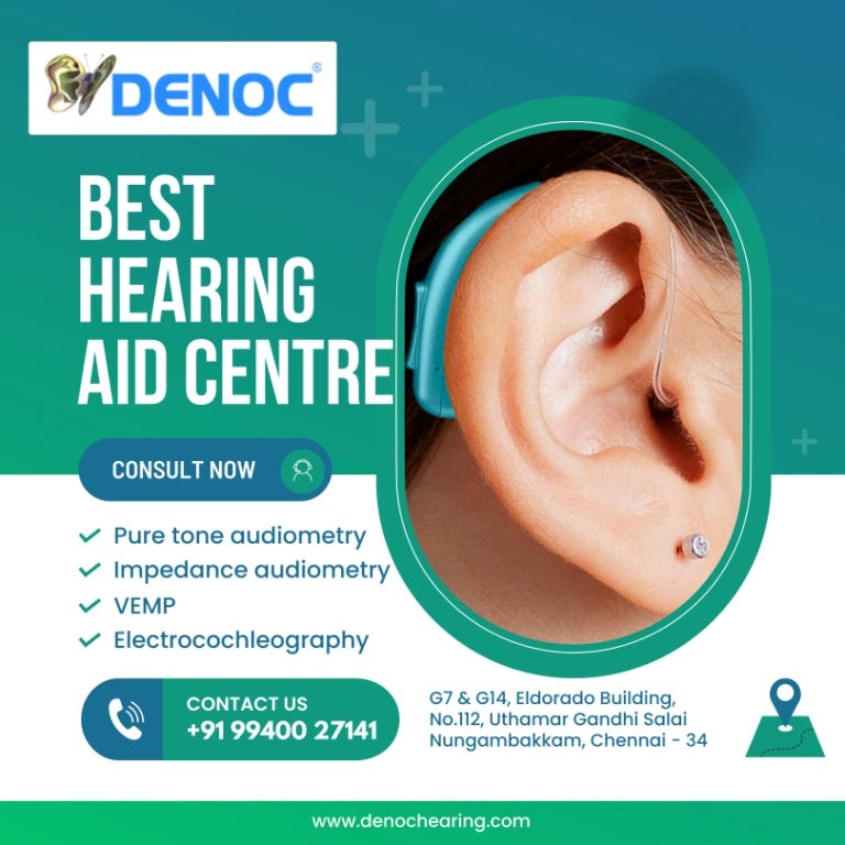 Hearing Aid Centre. · Respectively DENOC Hearing care… by Aasifbw