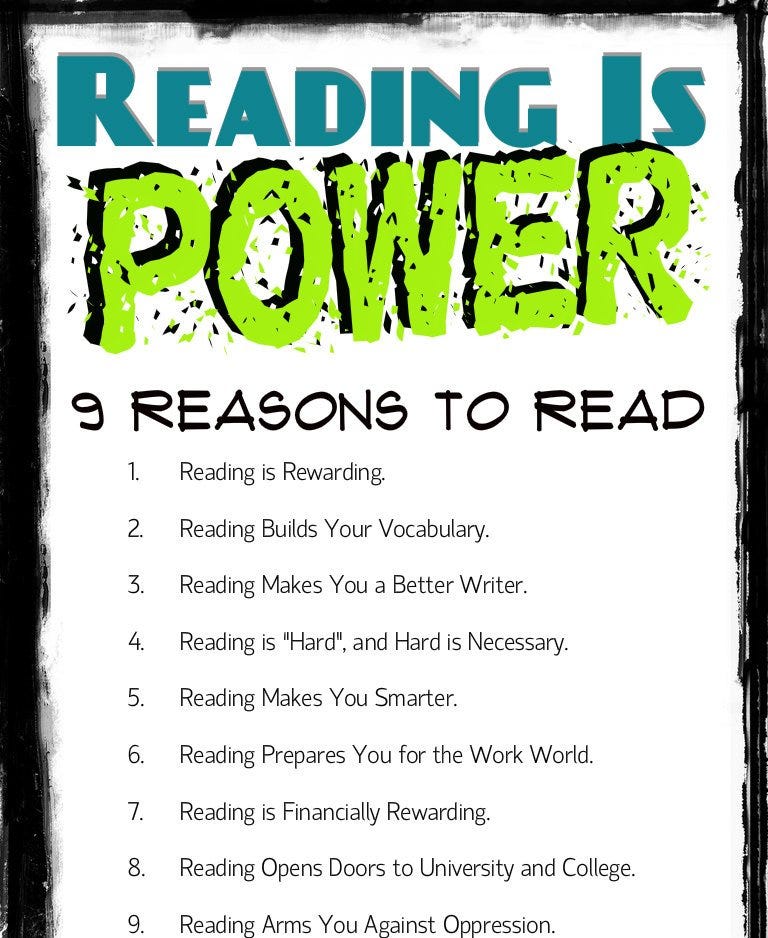 reading is power essay