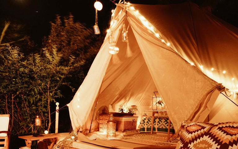 Lighting up your Wall Tent Make the most of your camping trip