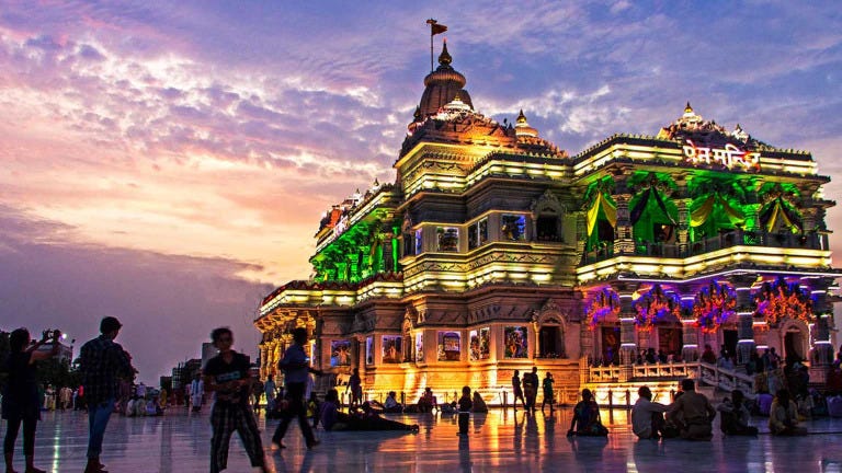 Visit Prem Mandir Vrindavan and Radhe Shyam Mandir-The Heart of Vrindavan’s Devotion