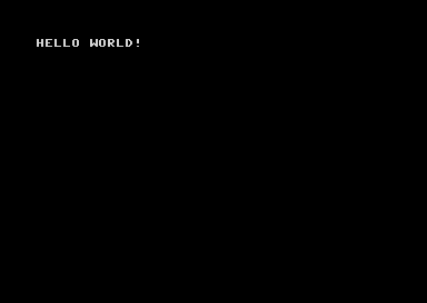 Time-Travelling to Commodore 64: Hello World Program on Assembly