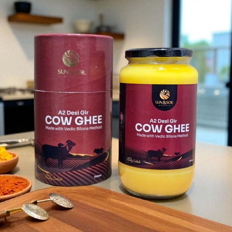 🌿 What Makes A2 Bilona Ghee Special?