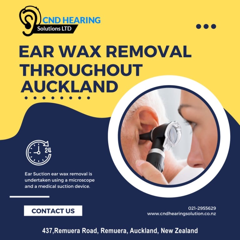 Ear Wax Removal in Auckland. Best Ear Wax Removal by Ear Suction in