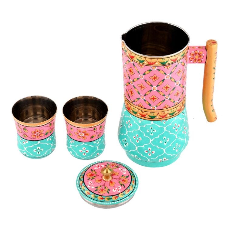 The Timeless Charm of Handcrafted Aluminium Jug & Glass Sets: Where Tradition Meets Everyday Luxury