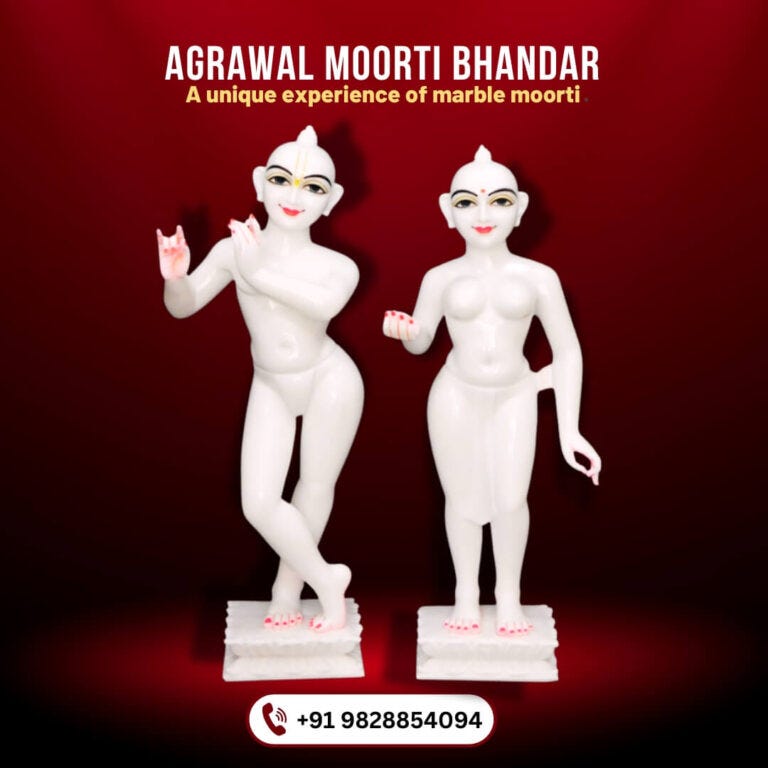 Why Choose an ISKCON Radha Krishna Marble Statue for Your Home Temple?