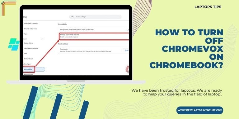 How to turn off chromevox on chromebook easy guide william larson 