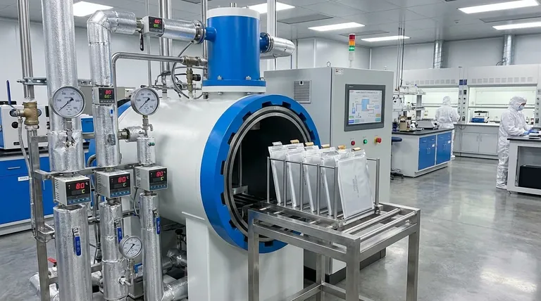What is the role of a Warm Isostatic Press (WIP) in the manufacturing of pouch-type…