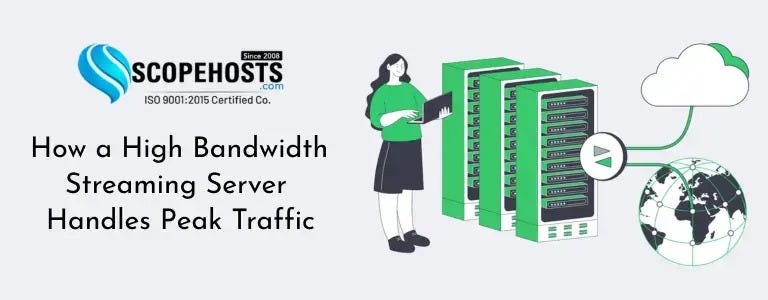 How a High Bandwidth Streaming Server Handles Peak Traffic
