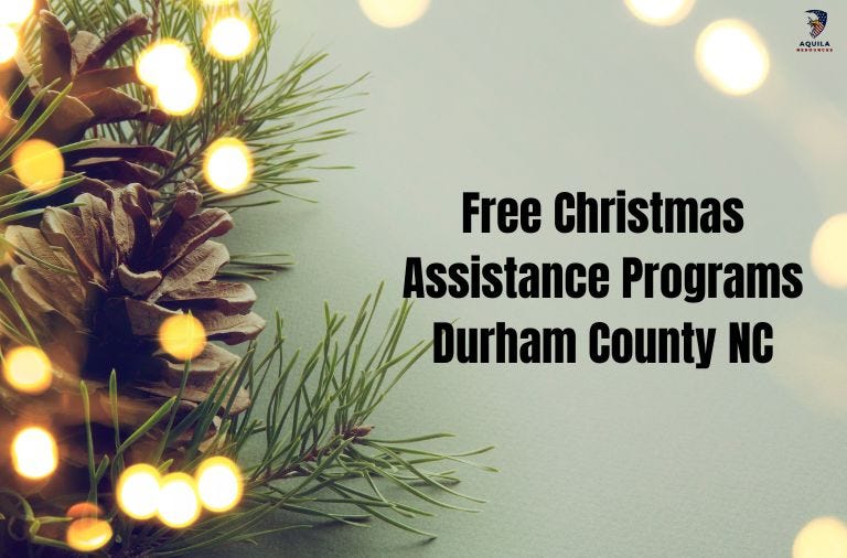 Free Christmas Assistance Programs Durham County NC by