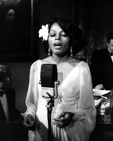 sachin and babi light blue dress The United States vs. Billie Holiday (2021) – Frock Flicks main image 0