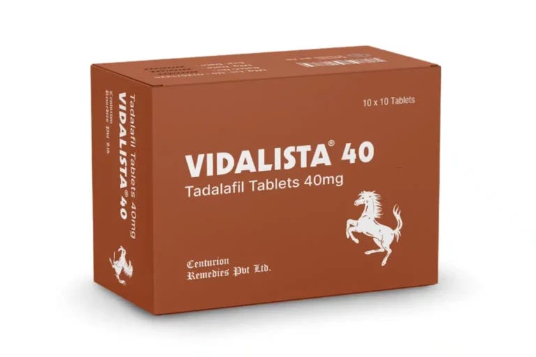 Vidalista 40 mg: A Reliable Medication with Long-Lasting Benefits