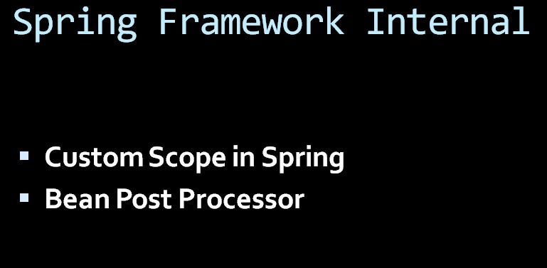 Spring initialization shop