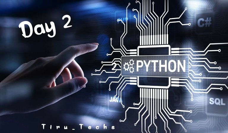 Hi guy's ! Day 2 of our Python journey start with Input & output in ...