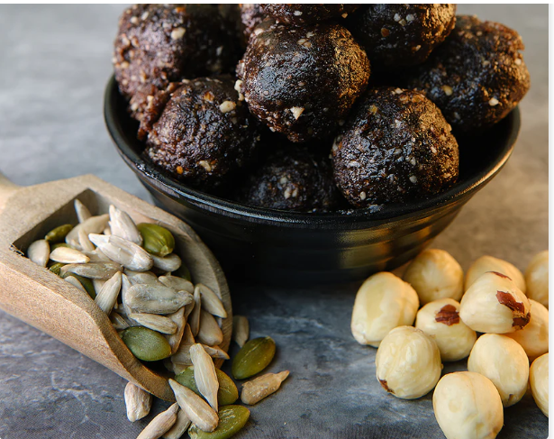 hazelnut-laddu