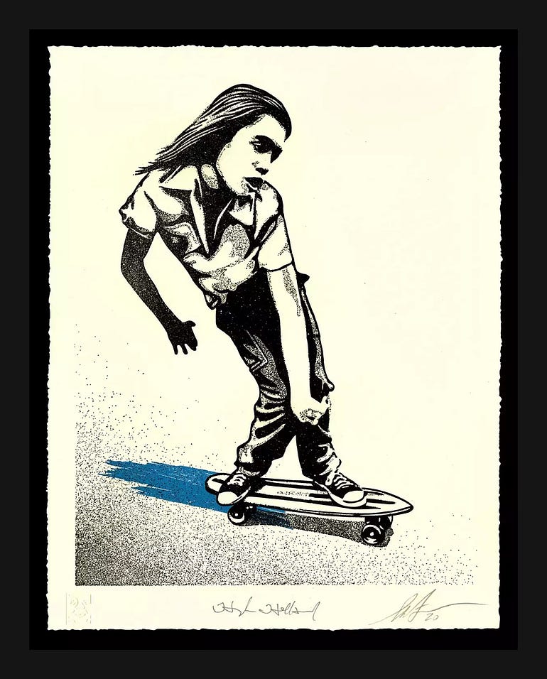 Curated by Anne Martin of Sugar Press Art, ???NO COMPLY??? features a stunning array of works that tap into the passion and energy of the skate scene.