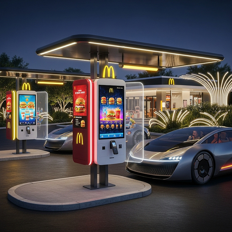 McDonald’s Drive-Thru Kiosks