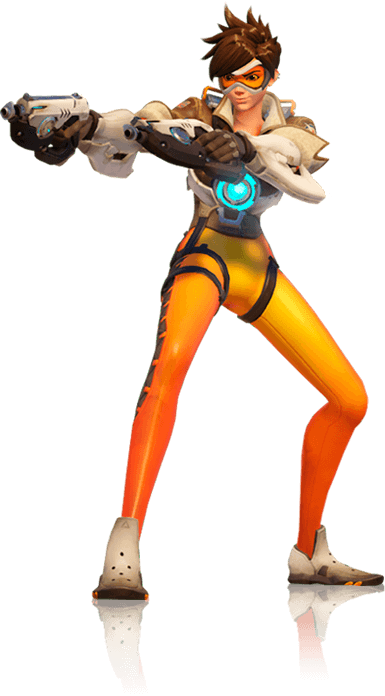 The Colorful Characters Of Overwatch  Overwatch tracer, Character art,  Tracer art