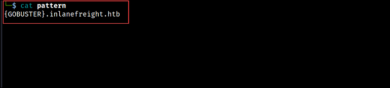 Figure 03 shows the pattern file that specifies where to start fuzzing with Gobuster. r3d-buck3t.com