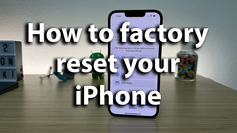 HOW TO RESET IPHONE 12 TO FACTORY SETTINGS: