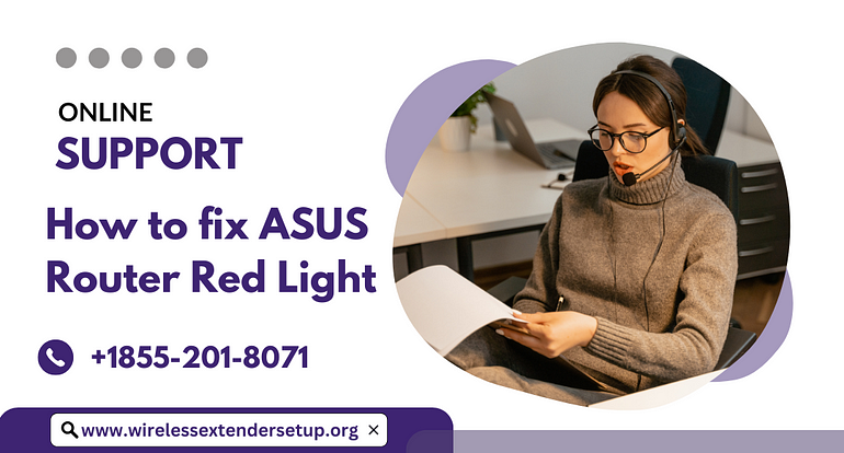 How to fix ASUS Router Red Light