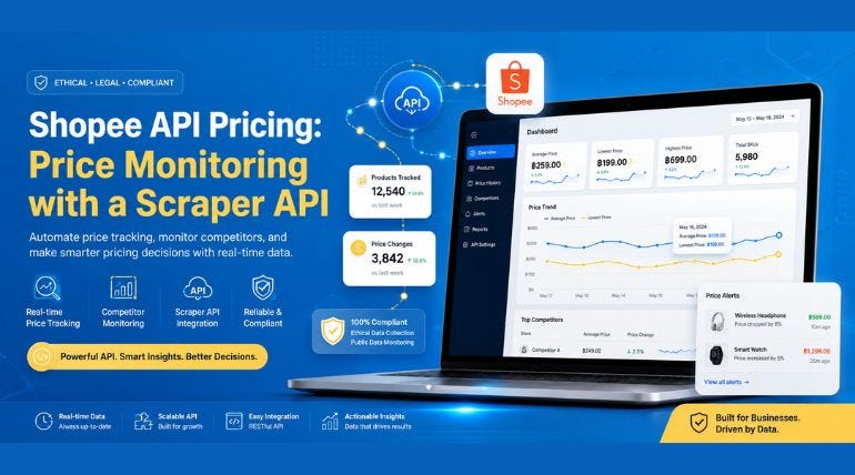 Shopee API Pricing: Price Monitoring with a Scraper API