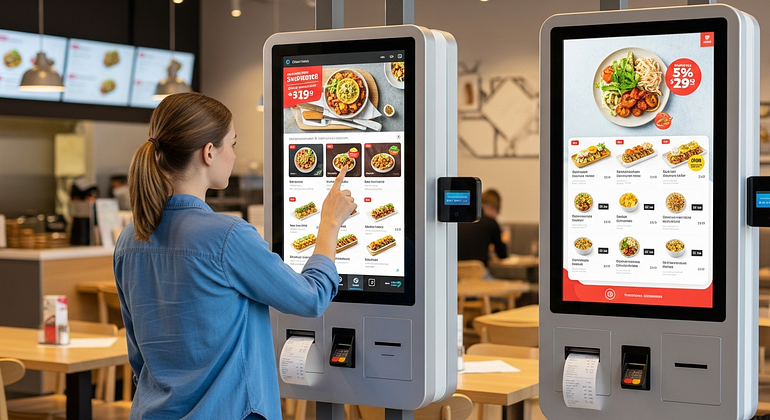 self-ordering kiosk