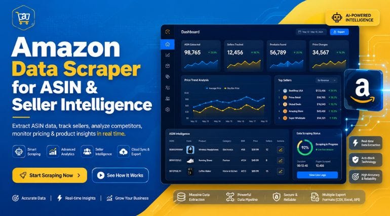 Amazon Data Scraper for ASIN & Seller Intelligence