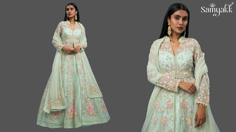 Jacket Lehengas by Samyakk