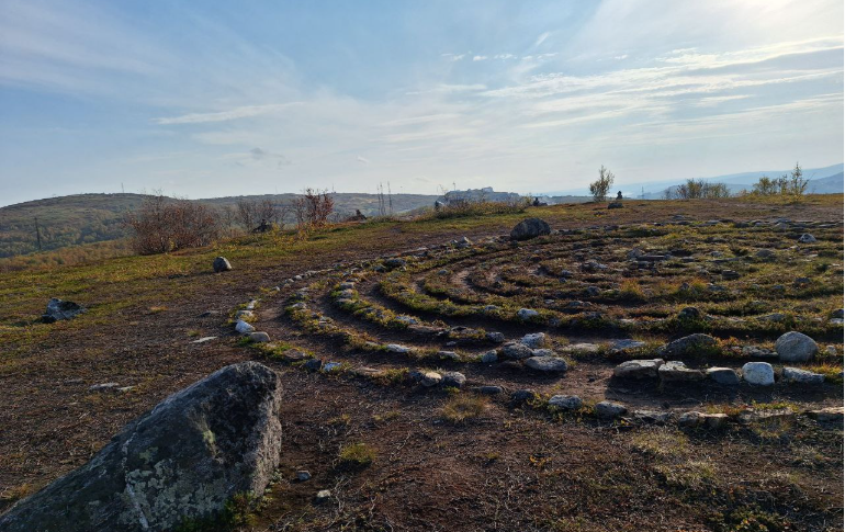 Labyrinths of Greek Mythology: Walking the Sacred Winding Path