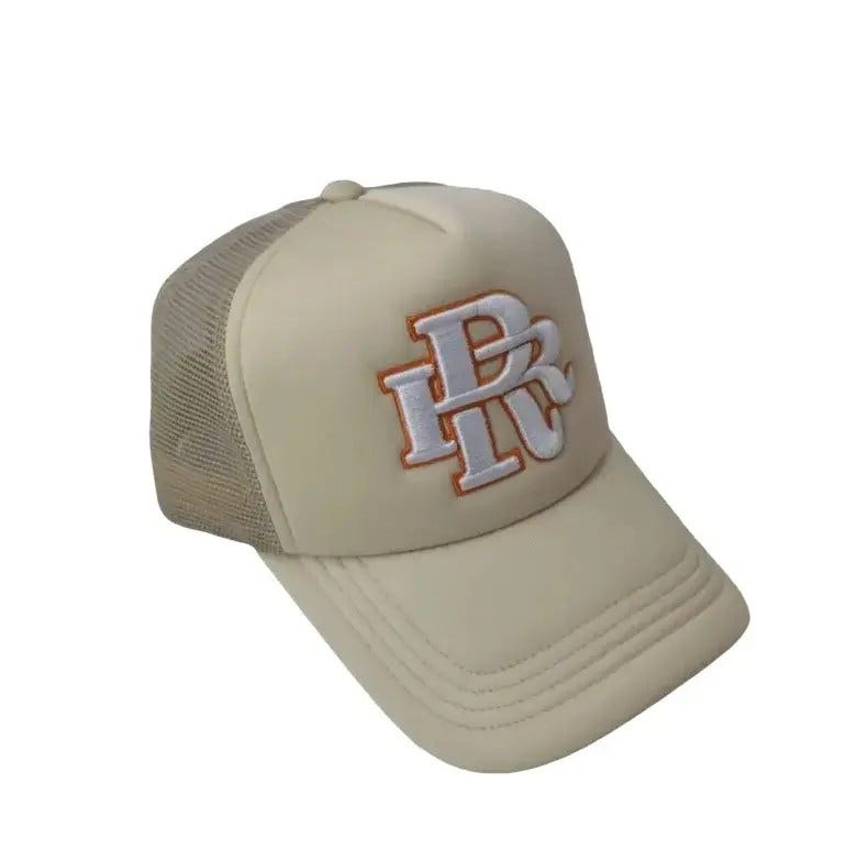 DOUBLE R MESH TRUCKER HAT - Rich Republic Klothing - Medium