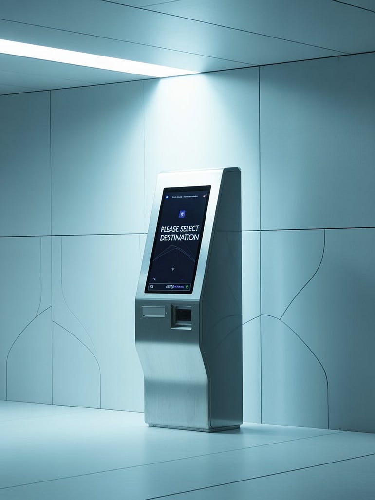ticketing kiosks
