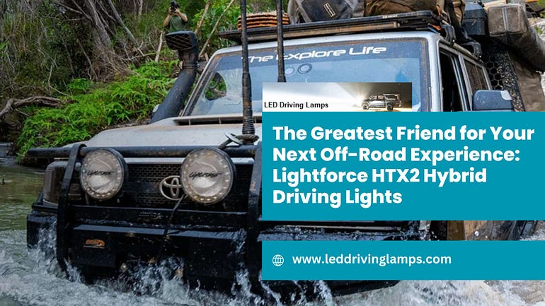 Lightforce HTX2 Hybrid Driving Lights