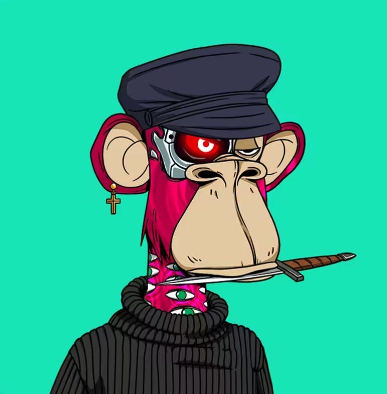 The Bored Ape Yacht Club: (BAYC)