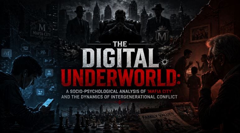 The Digital Underworld: A Socio-Psychological Analysis of ‘Mafia City’ and the Dynamics of…