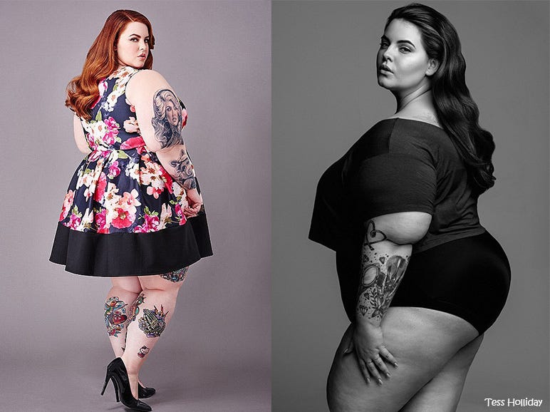 The Scary Truth behind Plus-Sized Modeling, by Vess Foteva